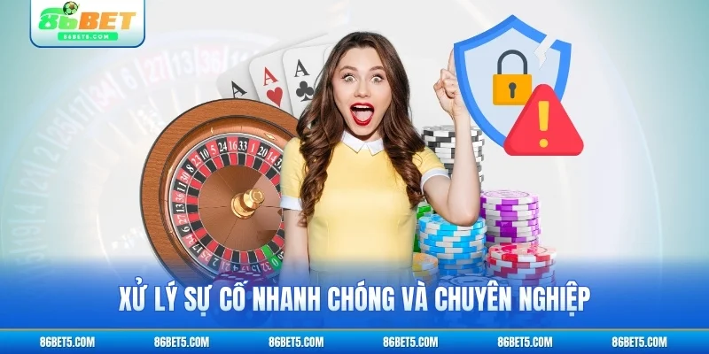 Xử lý sự cố nhanh chóng và chuyên nghiệp